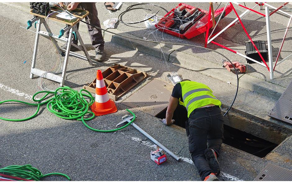 travaux assainissement Villeneuve-les-Sablons